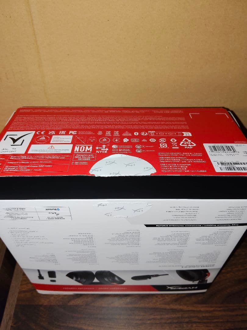 【開封美品】HyperX Cloud III S　ワイヤレスヘッドセット