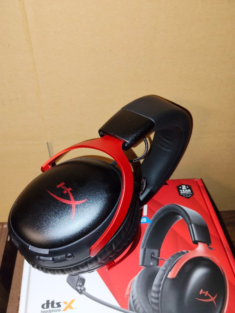 【開封美品】HyperX Cloud III S　ワイヤレスヘッドセット