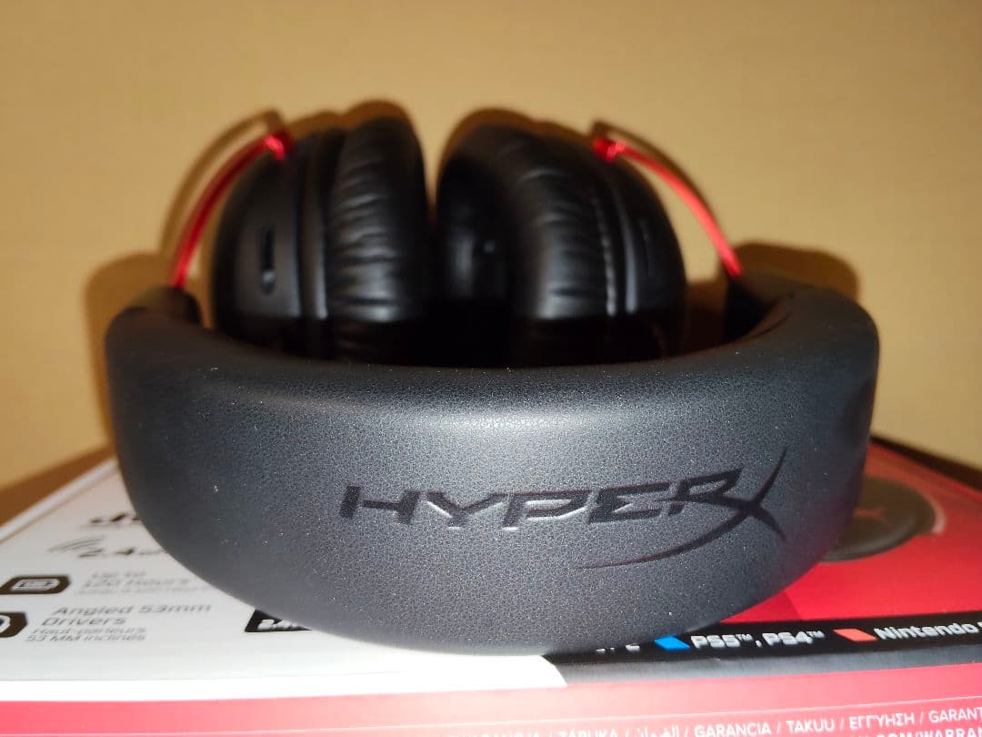 【開封美品】HyperX Cloud III S　ワイヤレスヘッドセット