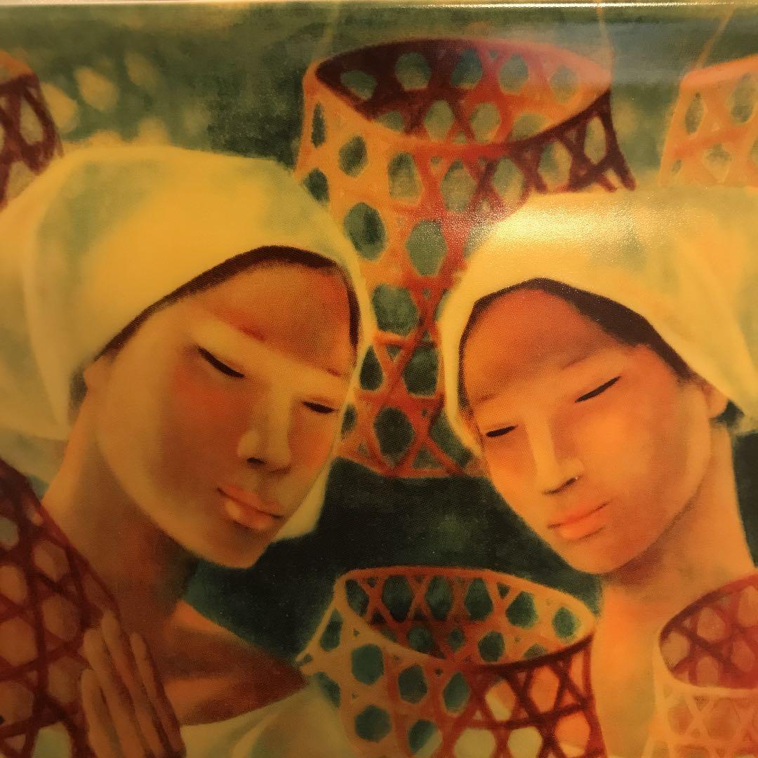 Anita Magsaysay-Ho フィリピン人アーティストのプレート作品