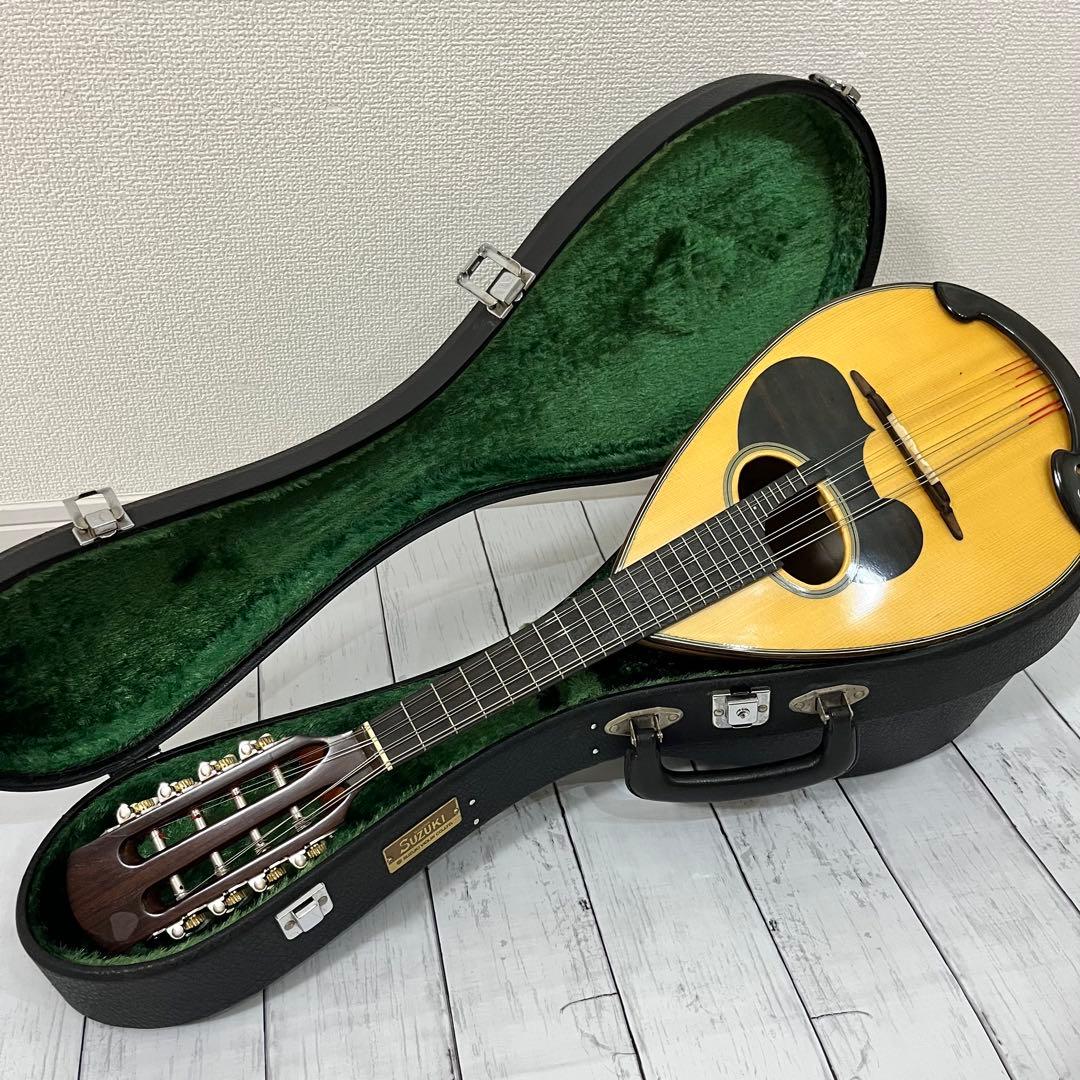 SUZUKI M-30 マンドリン 本体 ハードケース 弦 ピック付き！