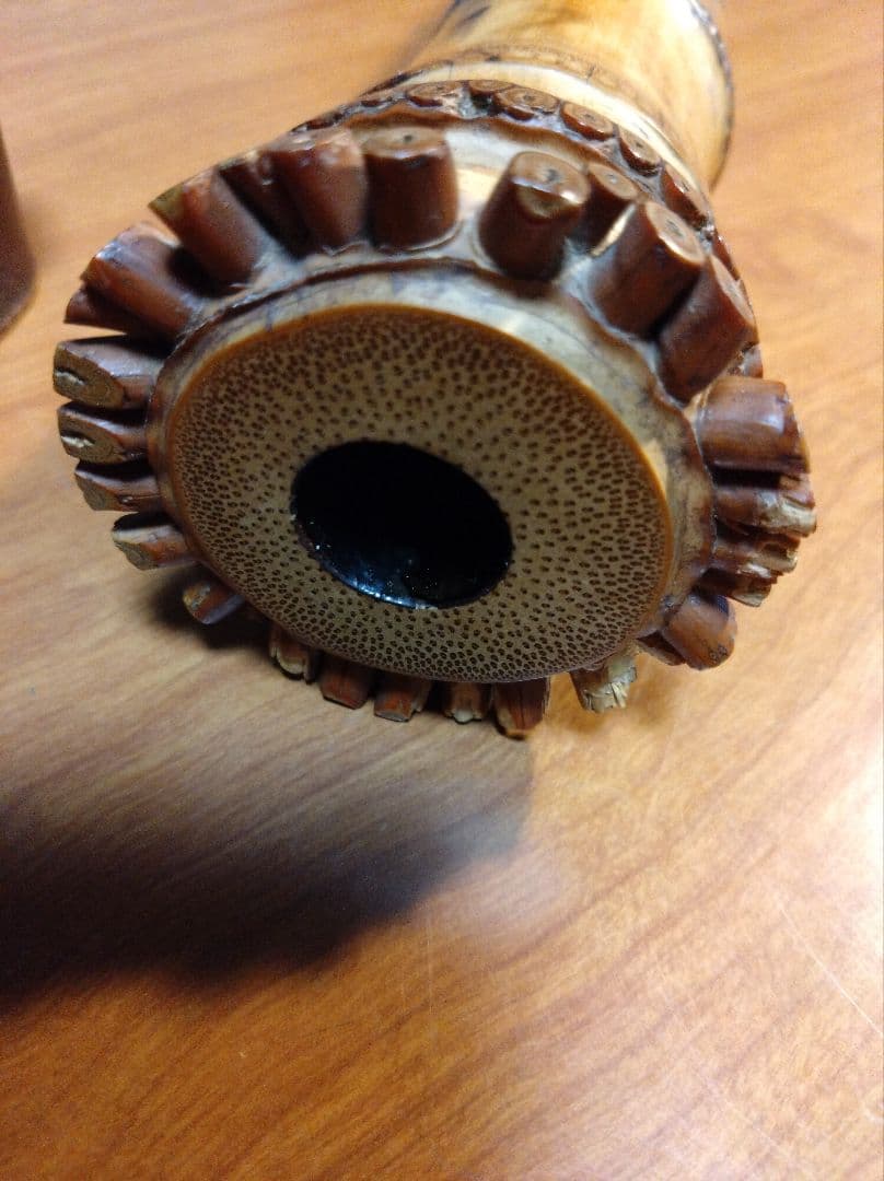 値下げ都山流一尺八寸管　竹仙銘特選？