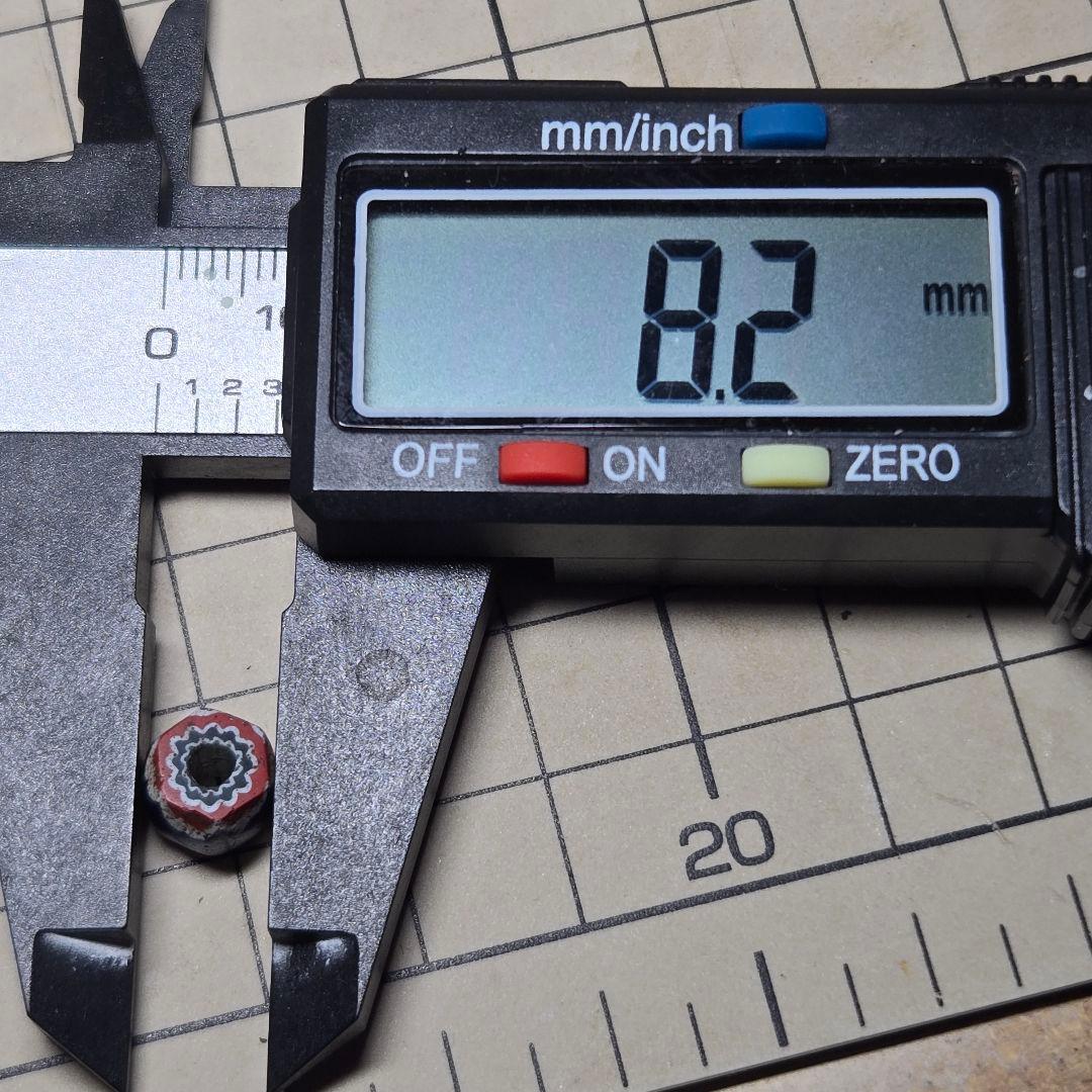 稀少　小粒　7層シェブロンビーズ　goro's等のカスタムに 2