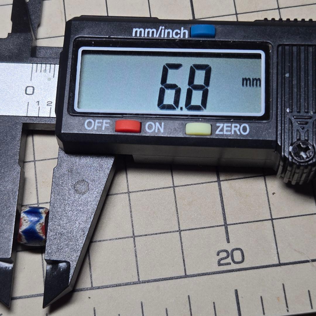 稀少　小粒　7層シェブロンビーズ　goro's等のカスタムに 2