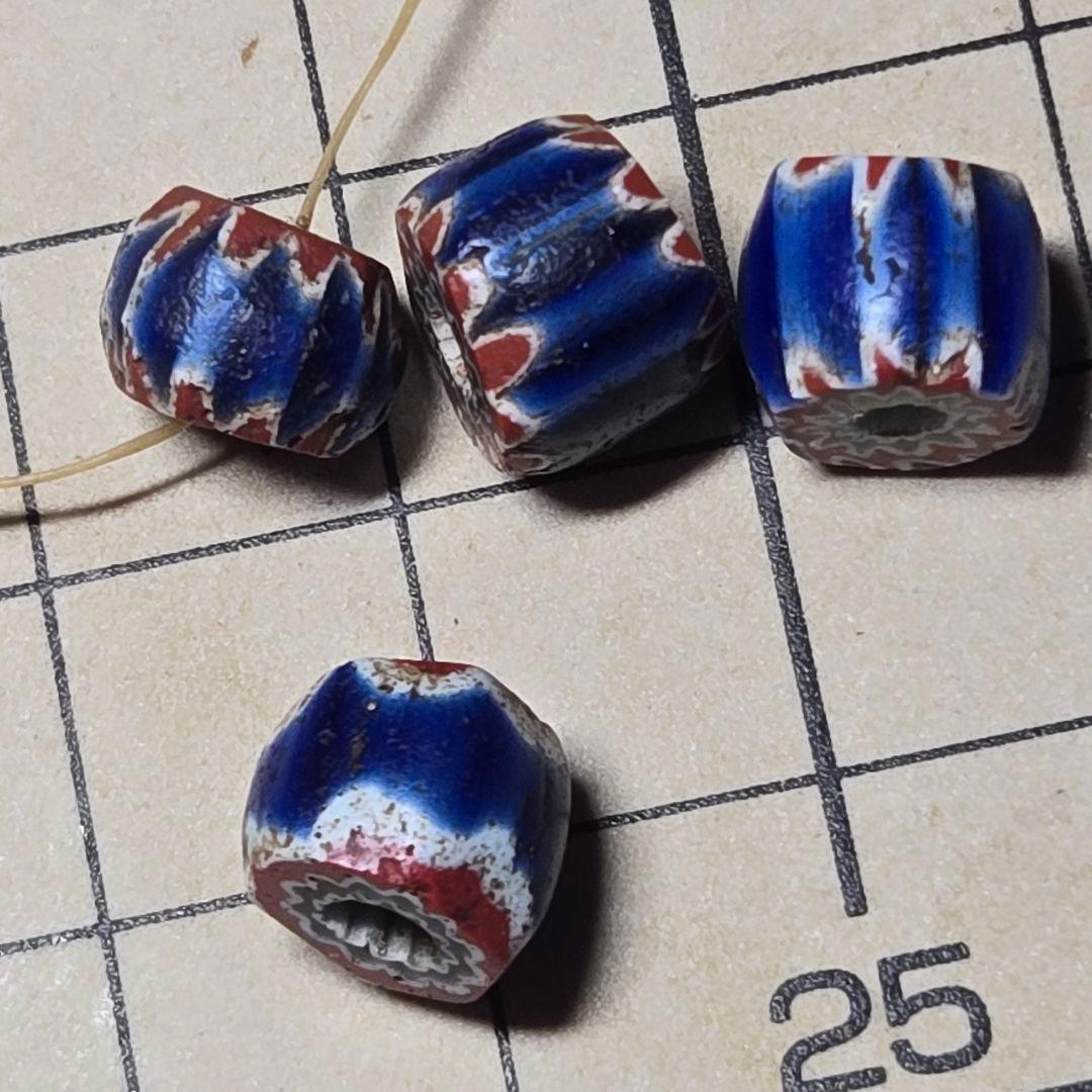 稀少　小粒　7層シェブロンビーズ　goro's等のカスタムに 2