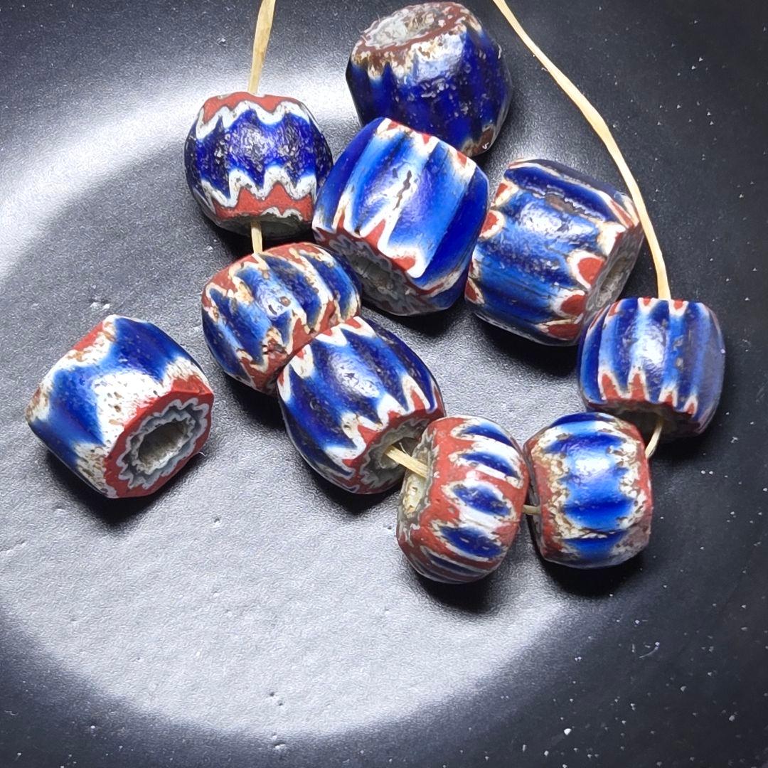 稀少　小粒　7層シェブロンビーズ　goro's等のカスタムに 2