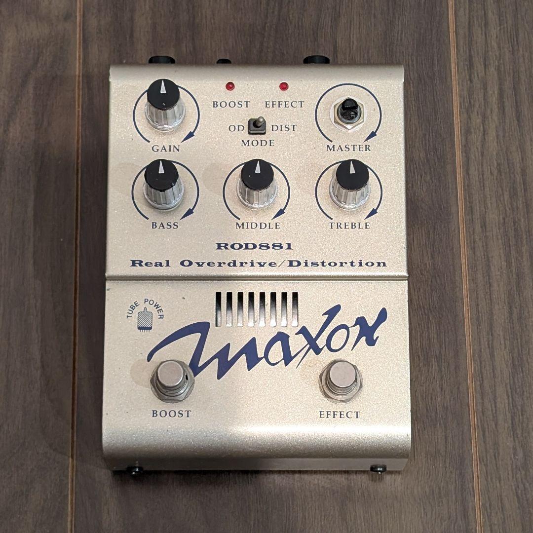 Maxon ROD881 オーバードライブ/ディストーション　箱・おまけ付き