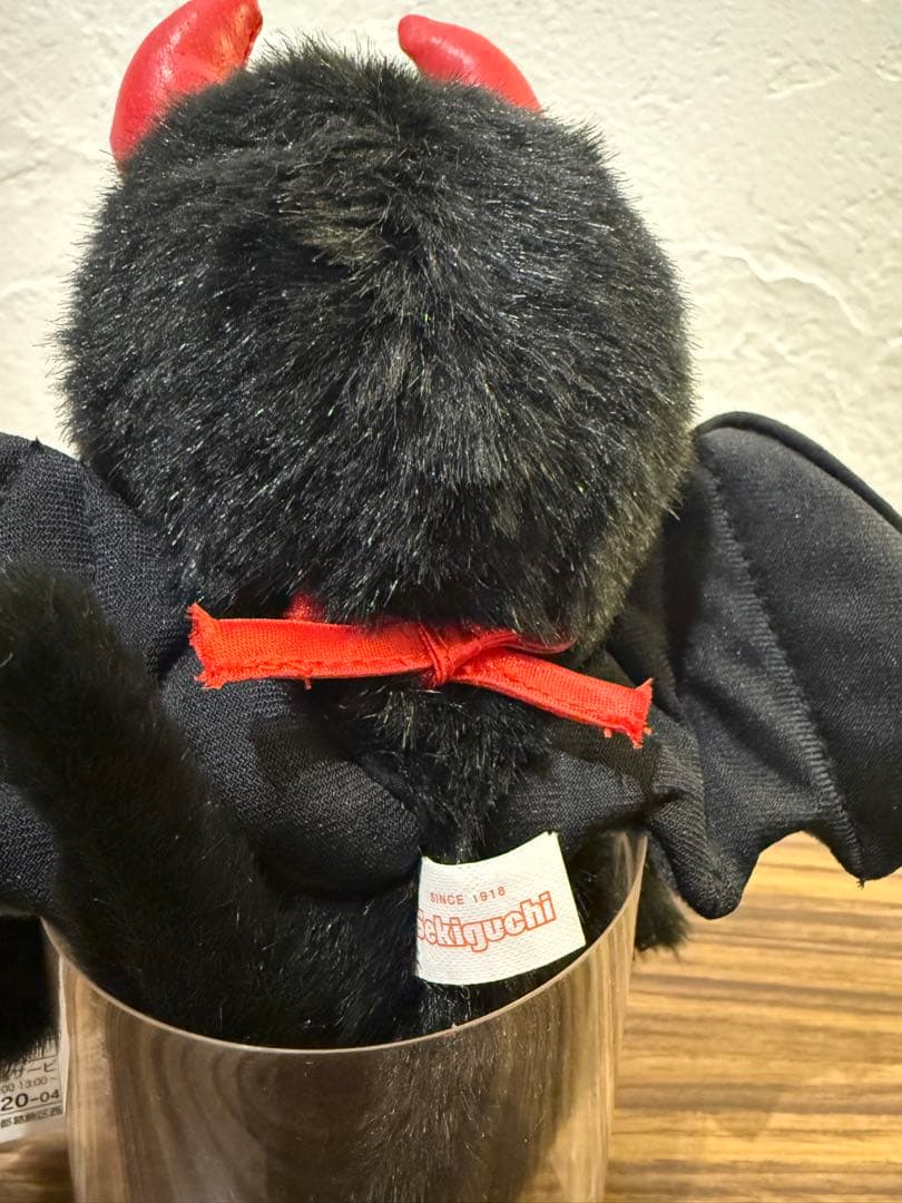 希少　悪魔　デビル　モンチッチ ブラック ホワイト セット Monchhicih