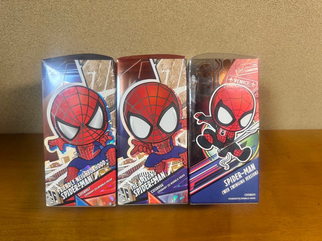 コスベイビー　スパイダーマン フィギュア 3種セット