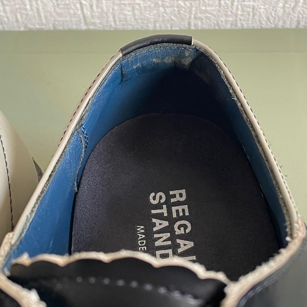 リーガル　サドルシューズ　２５.５㎝　サイズ感は大きめ