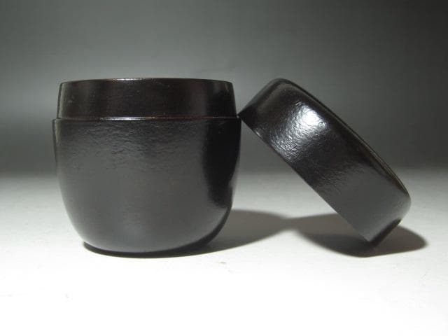 セール中★　飛来一閑　団扇絵　中棗　表千家十三代即中斎の花押★x131