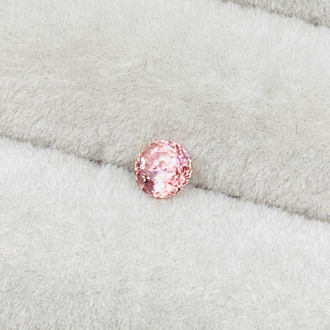 天然石　ピンクジルコン　ルース　天然石リング