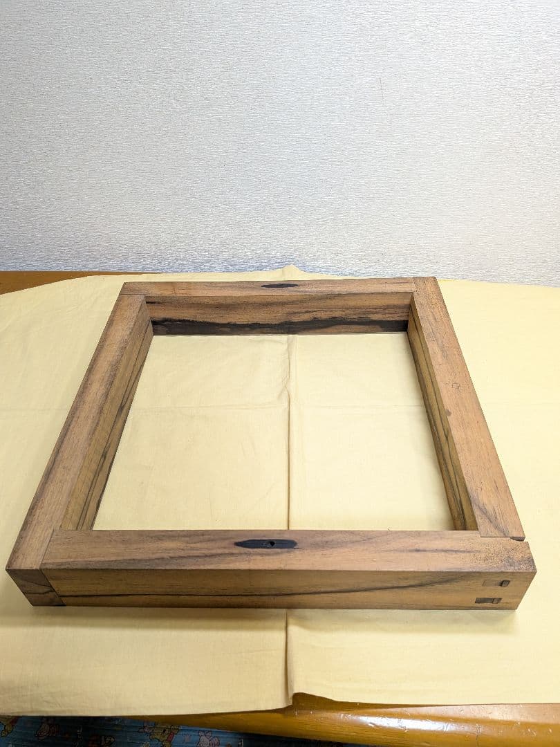 お茶道具　黒柿　炉縁