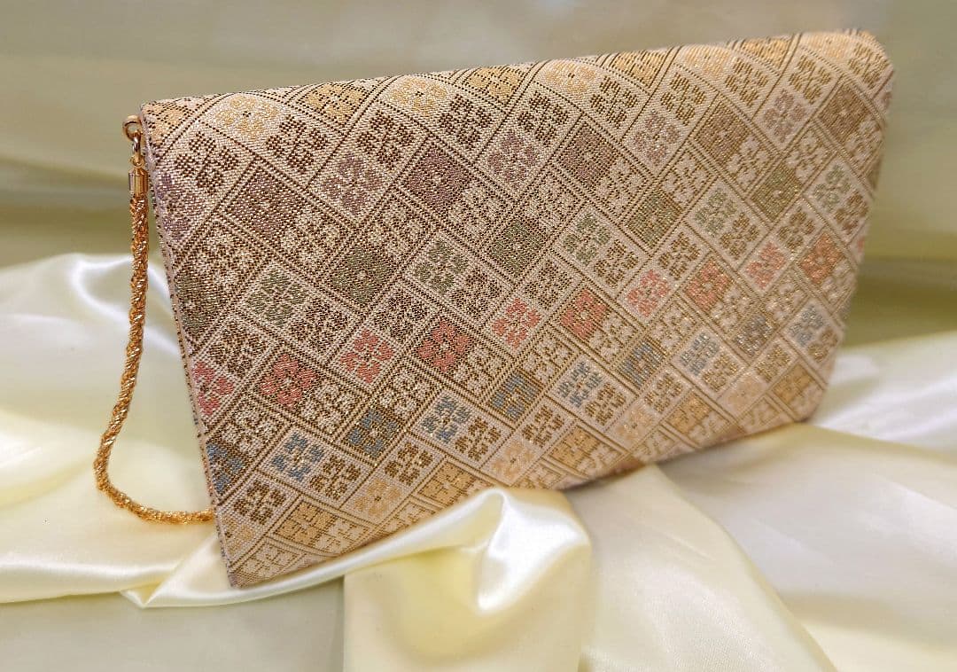 MIKIMOTO　ミキモト　西陣？和光？　和装バッグ　クラッチ