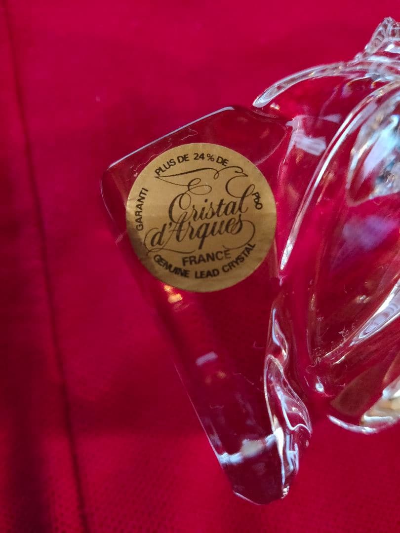 フランス製クリスタル工芸品楽器