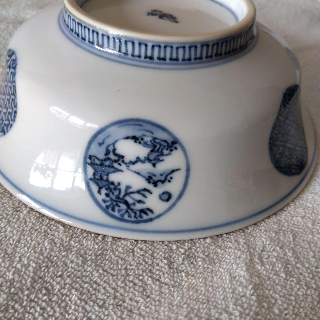 規窯　染付祥瑞小鉢