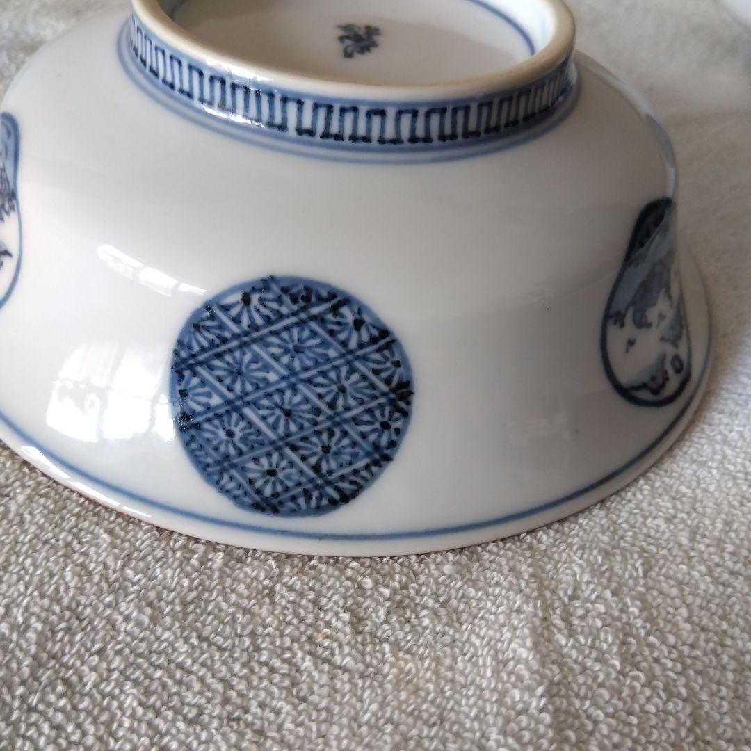 規窯　染付祥瑞小鉢