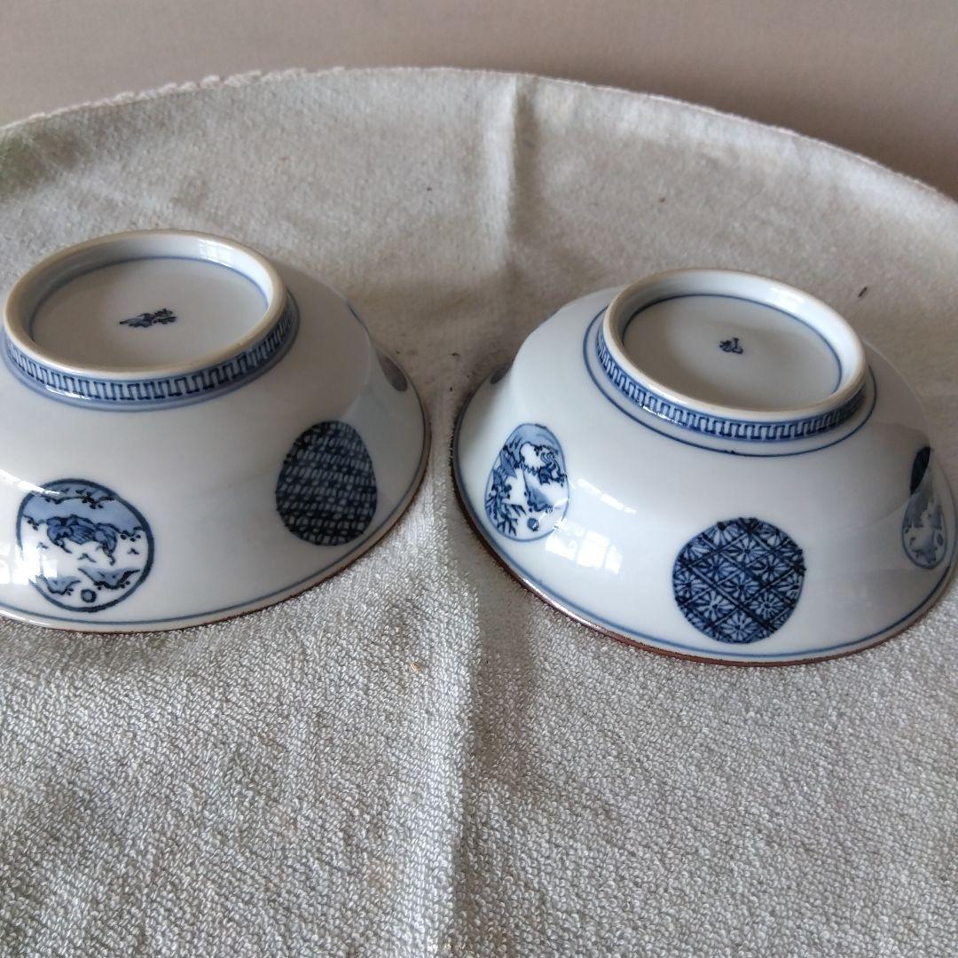 規窯　染付祥瑞小鉢