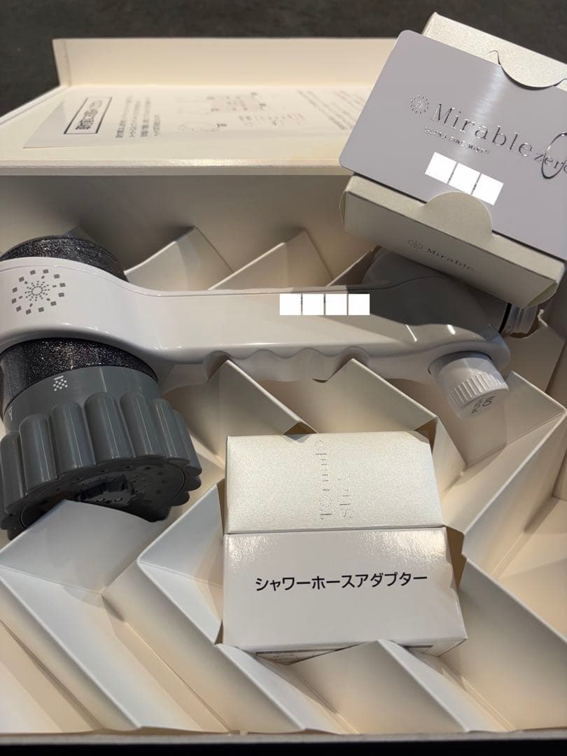 【新品未使用】シャワーヘッド　ミラブルzero