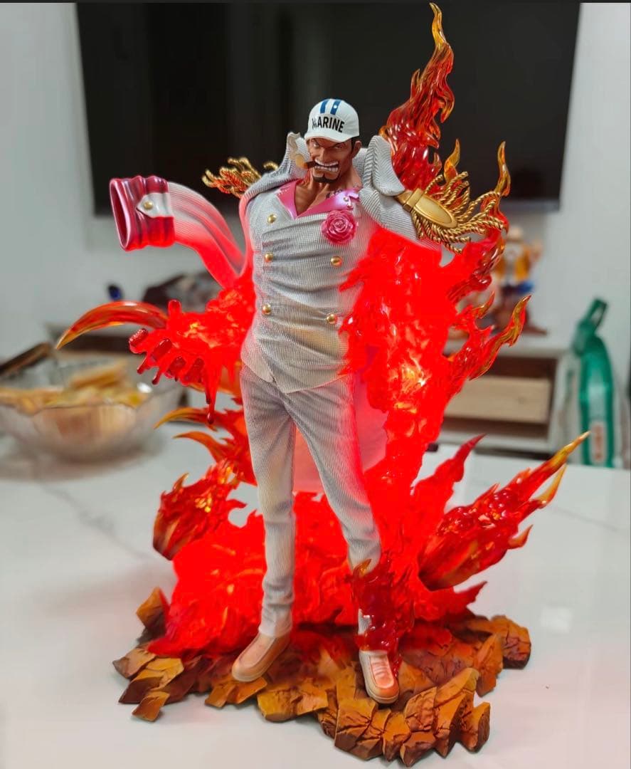 ワンピース サカズキ ガレージキット ガレキ スタチューX②