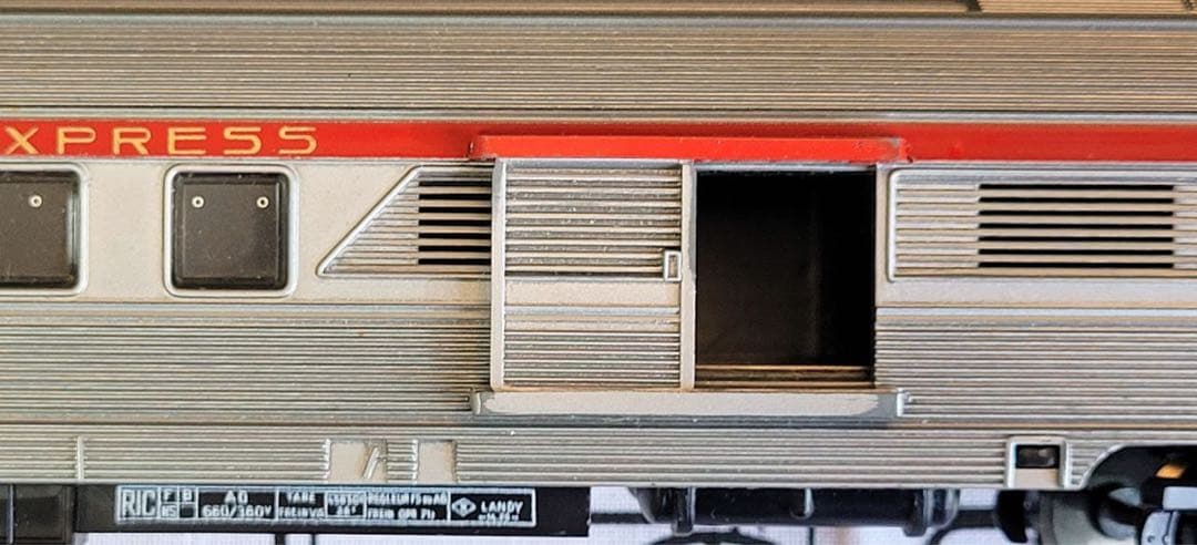 HOゲージ　TEE（トランス・ヨーロッパ・エクスプレス）車両6両セットJOUEF