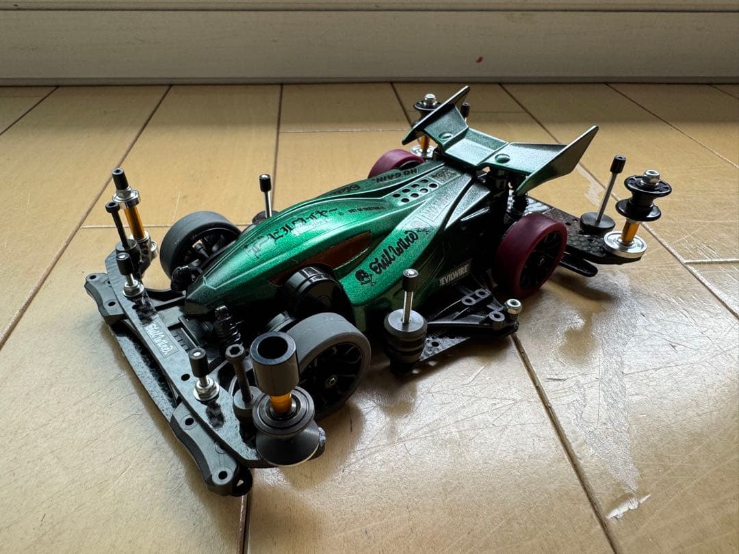 ミニ四駆完成品　B-MAX デュアルリッジjr FM-Aシャーシ