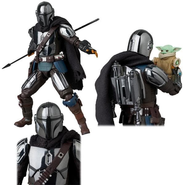 【新品】 No.256 MAFEX THE MANDALORIAN CHROME