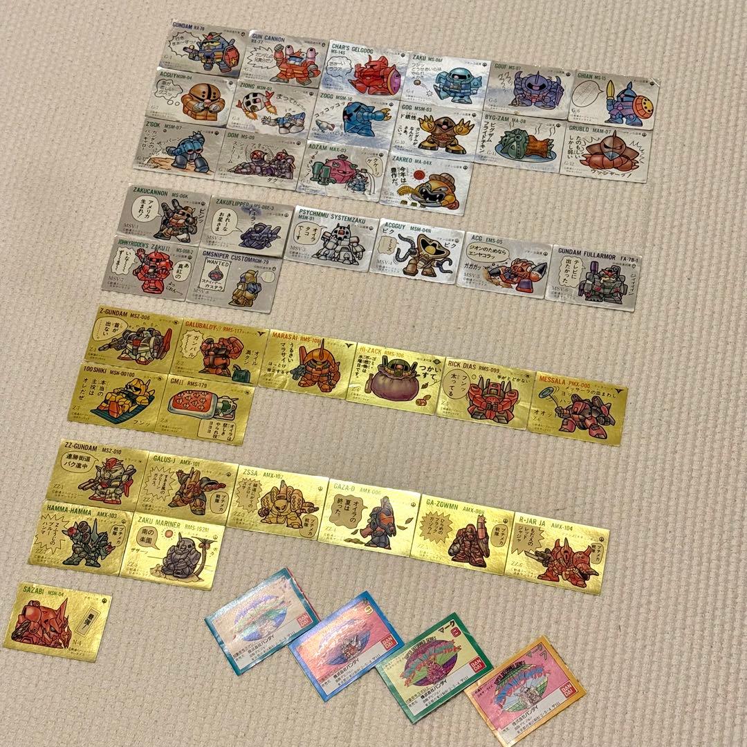 SDガンダム 付属シールセット