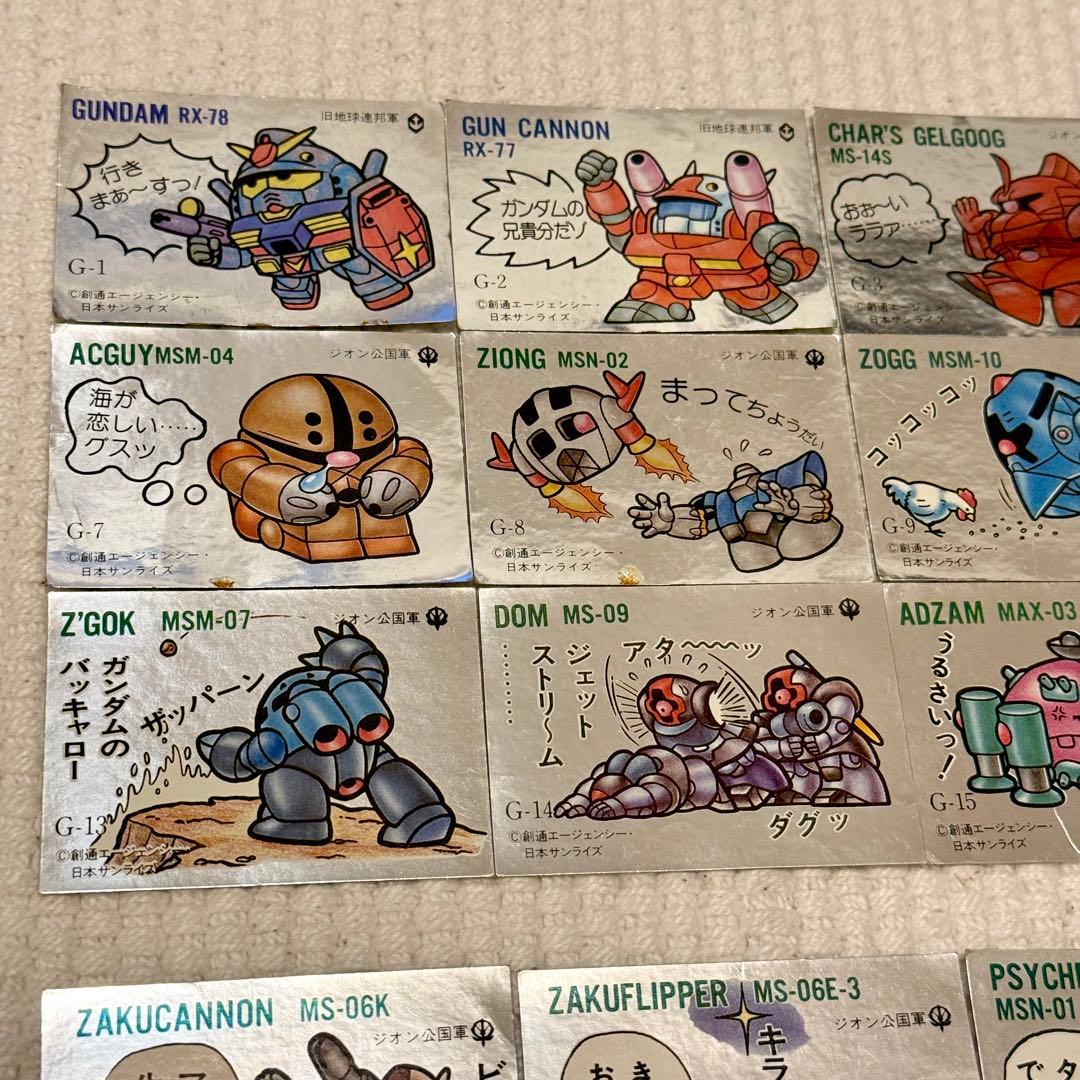 SDガンダム 付属シールセット