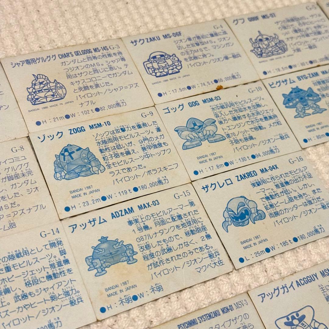 SDガンダム 付属シールセット