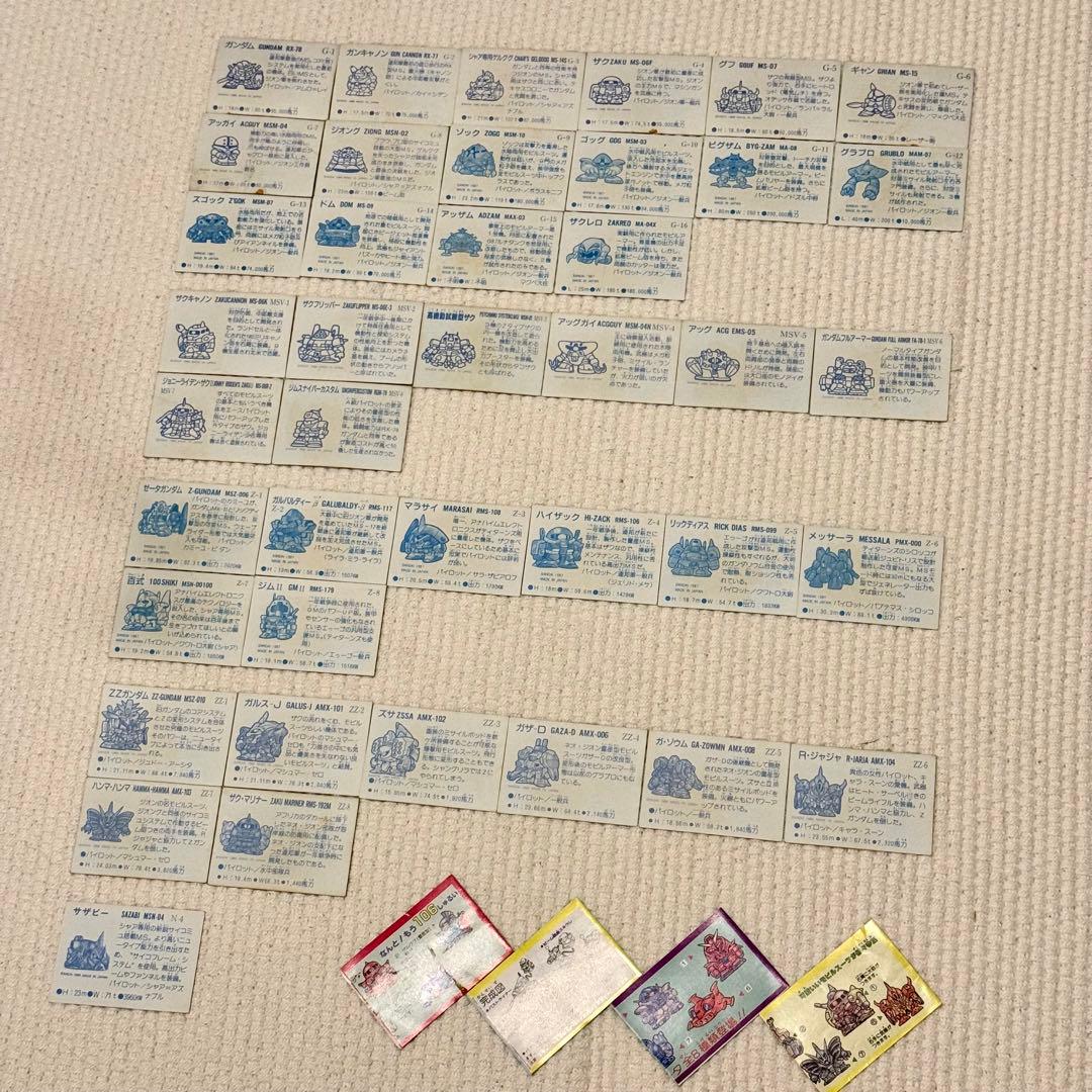 SDガンダム 付属シールセット