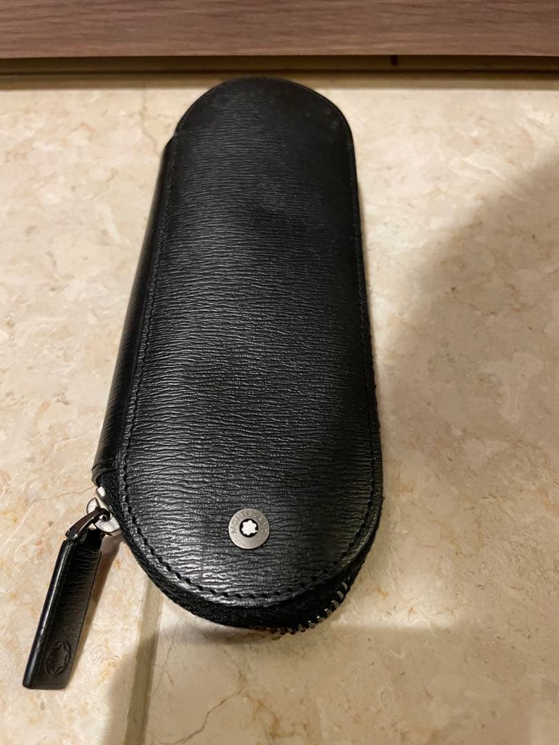 モンブラン　2本挿し　ペンケース　ブラック