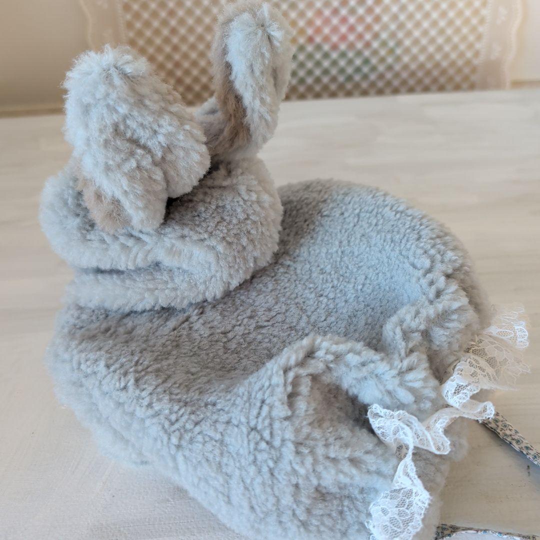 ルイスドッグうさ耳フードボアコート