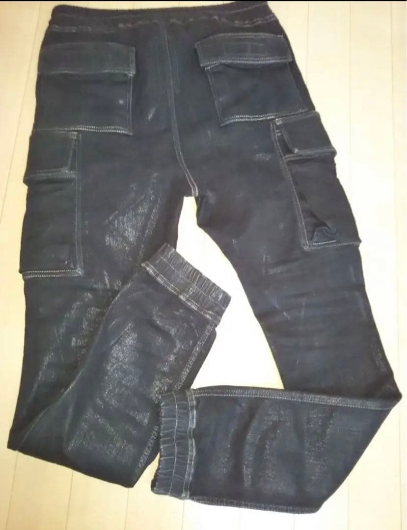 ブラックコーティング マストドン ジョガーパンツ