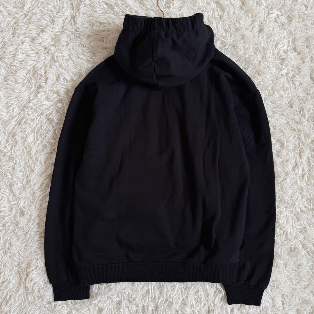 美品　現行　セリーヌ　パーカー　ブラック　Lサイズ　フード　長袖