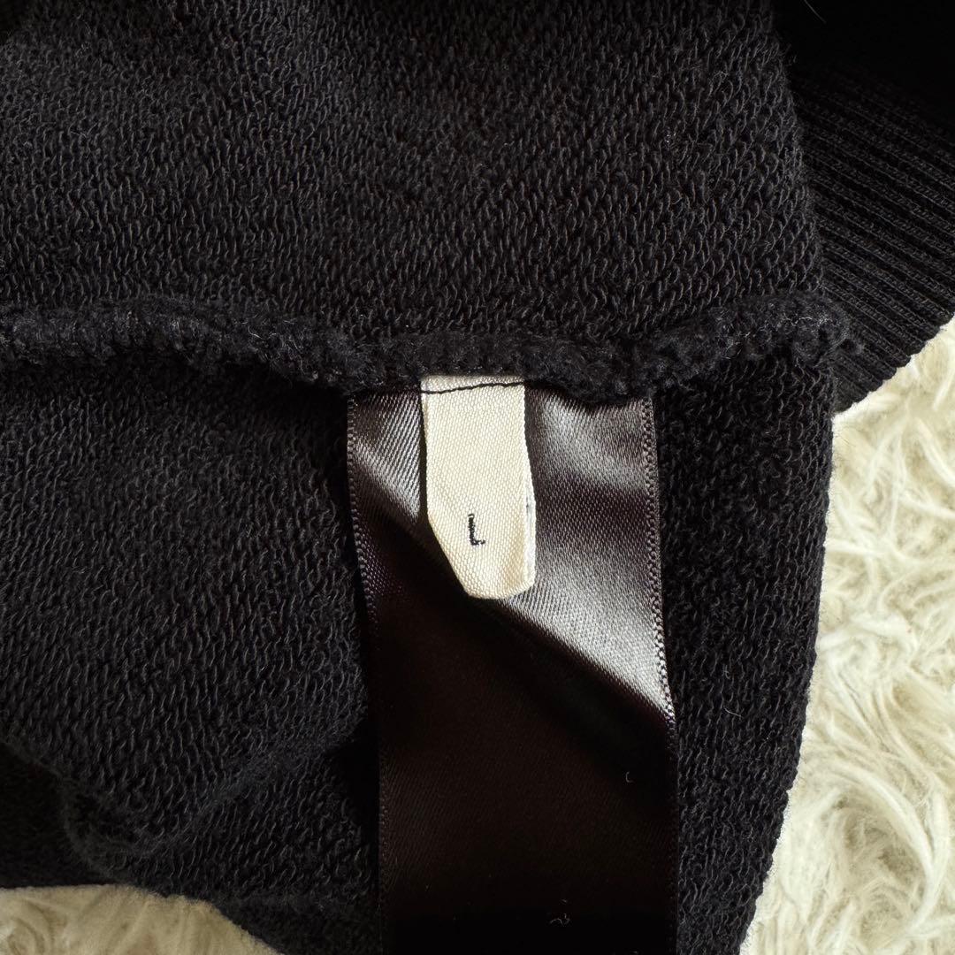 美品　現行　セリーヌ　パーカー　ブラック　Lサイズ　フード　長袖