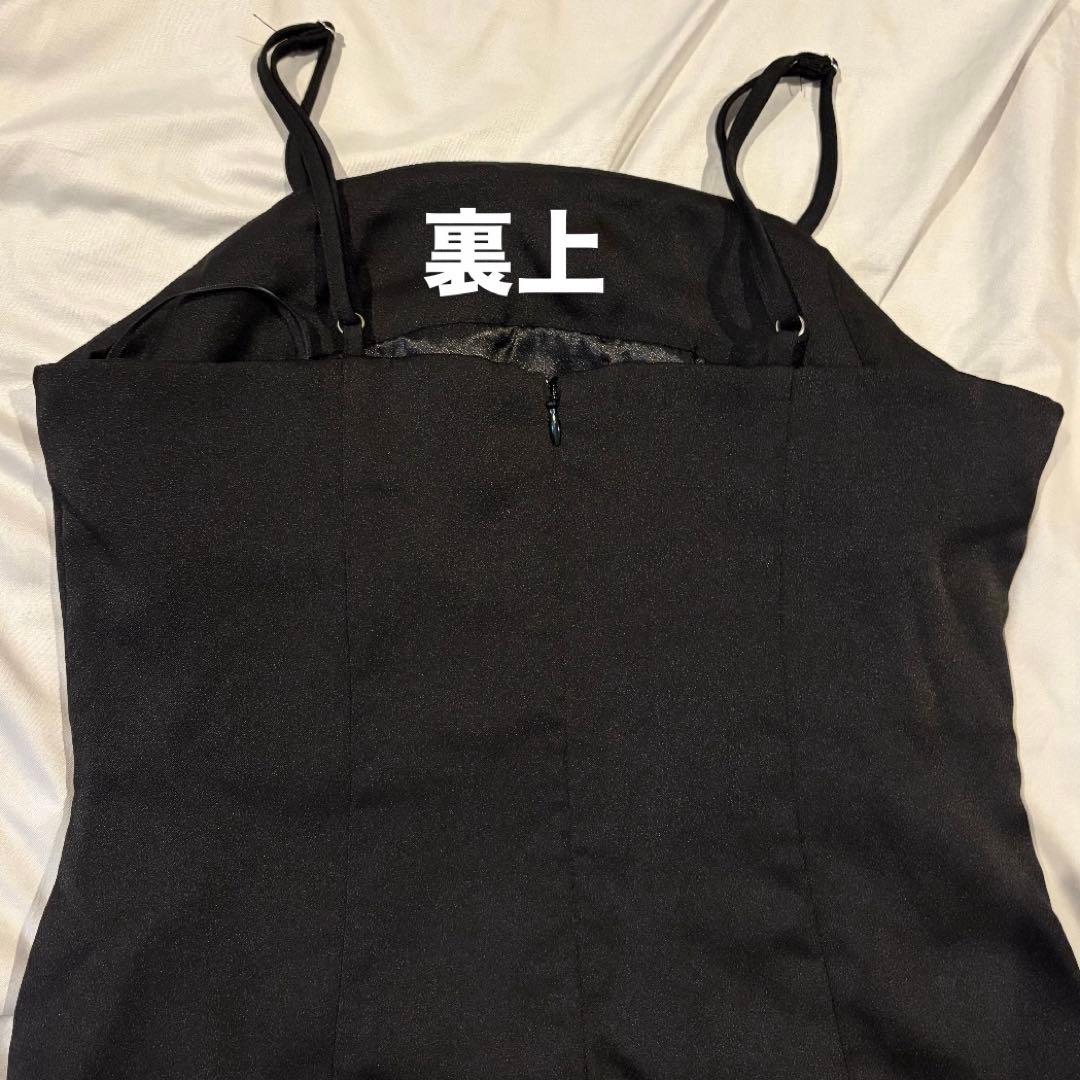 ANDRESDパーティードレス Sサイズ ベージュ・ブラック