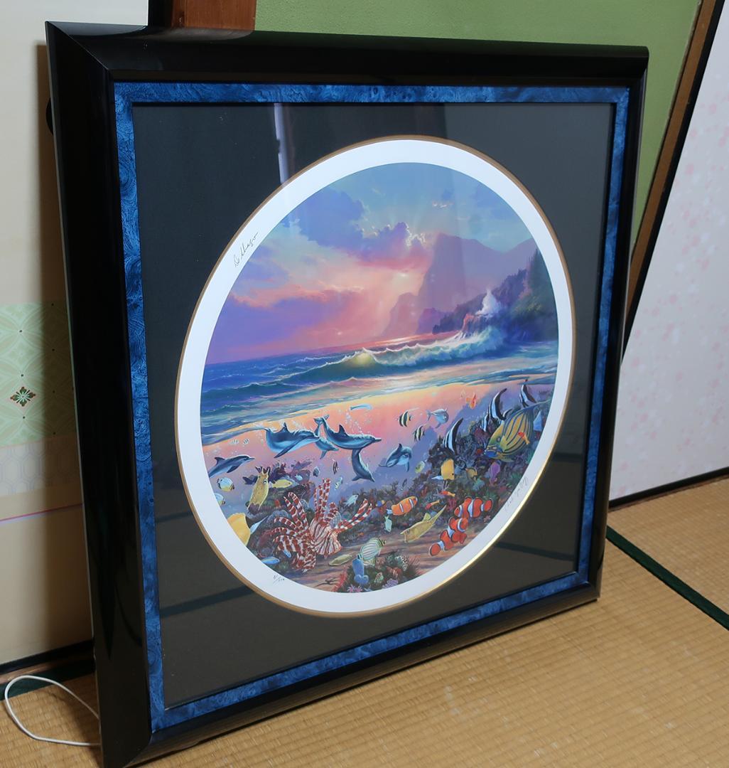 two big fantasy デシャゾー　リンブラッグ　シルクスクリーン絵画