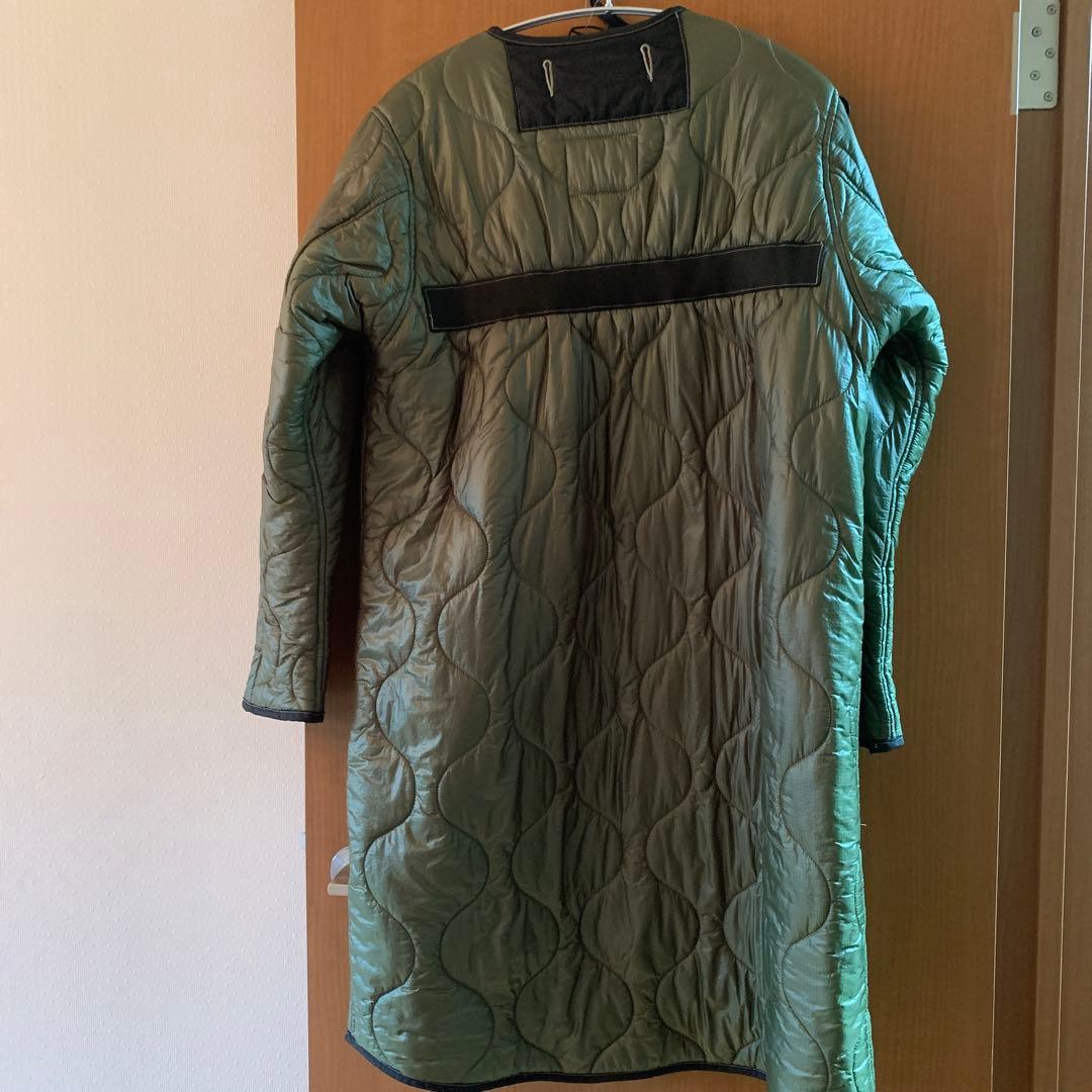 goto hollywoodライナーキルトコート01カーキ