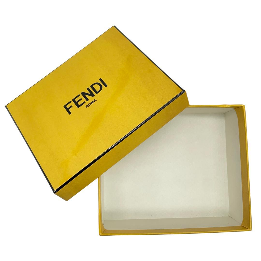 FENDI フェンディ　ズッカロゴ　スモールウォレット　三つ折り財布　付属品完備