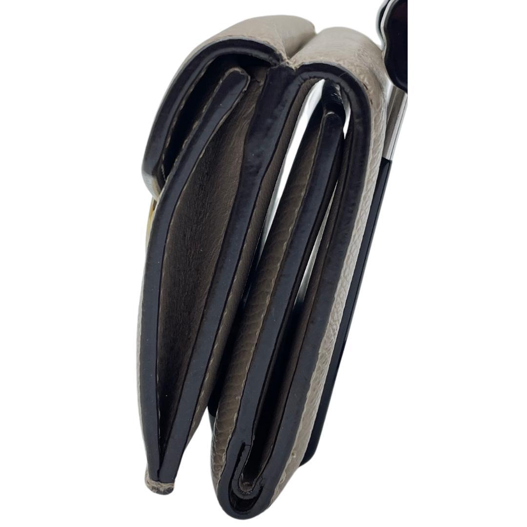 FENDI フェンディ　ズッカロゴ　スモールウォレット　三つ折り財布　付属品完備