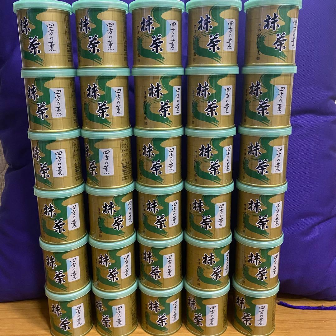 宇治 山政小山園 抹茶 四方の薫 缶入 30g 30缶 小山園 ⑥