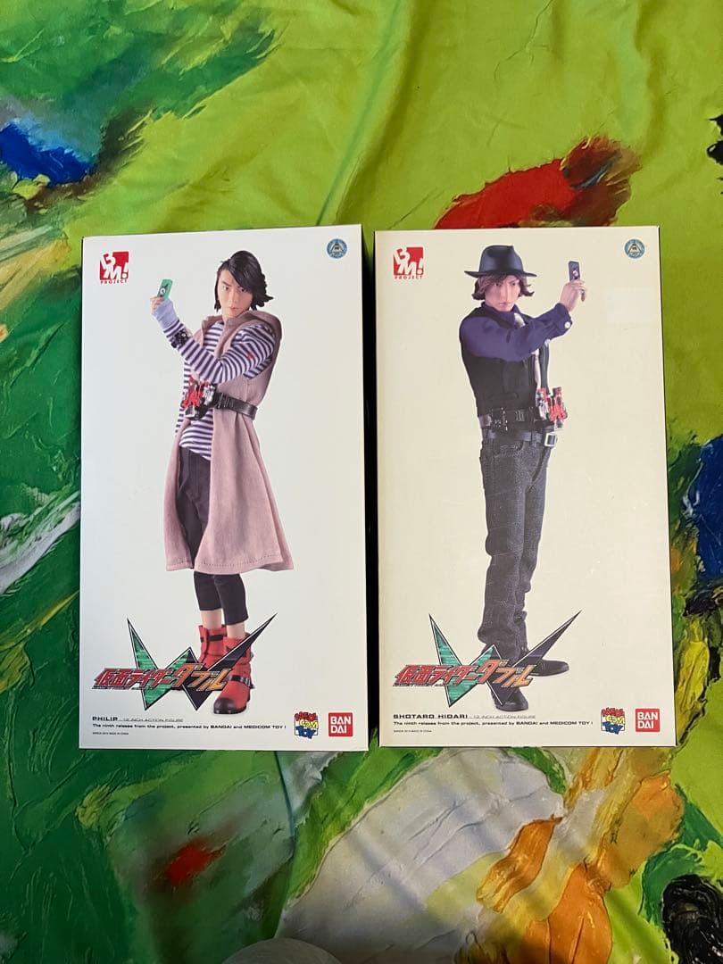 メディコム・トイ PROJECT BM！仮面ライダーW フィリップ、左翔太郎