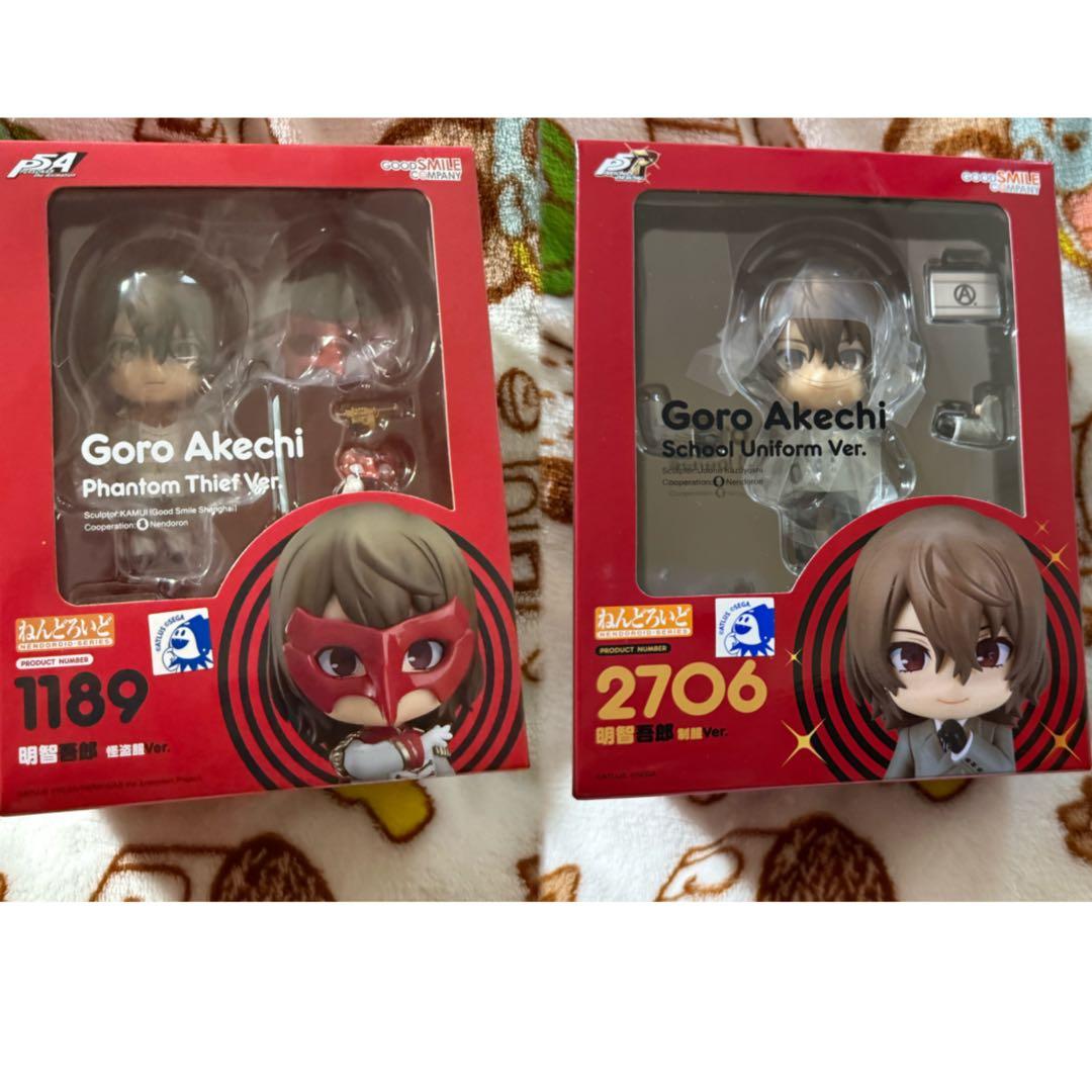 ペルソナ5 明智吾郎 ねんどろいど 2つセット