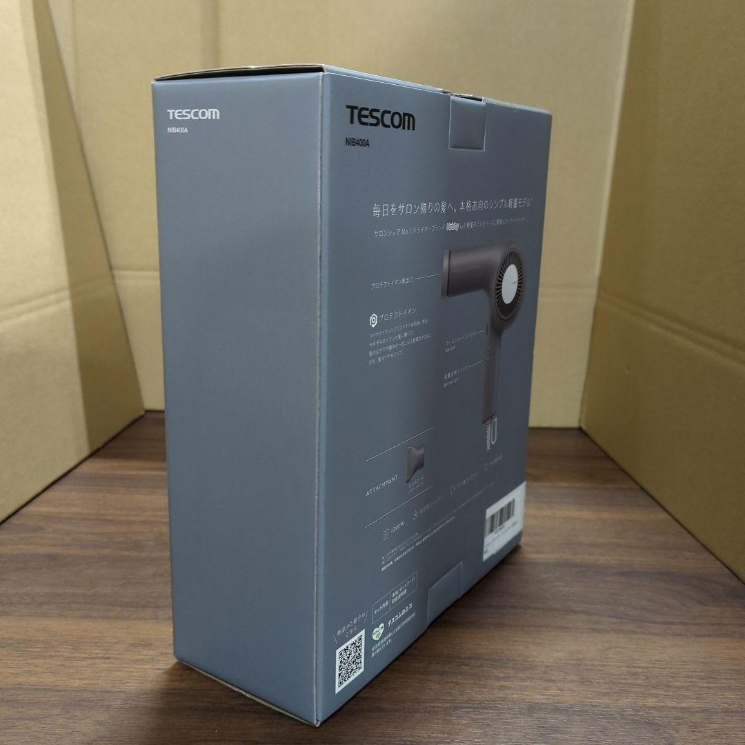 テスコム ドライヤー プロフェッショナルプロテクトイオン 軽量NIB400A新品