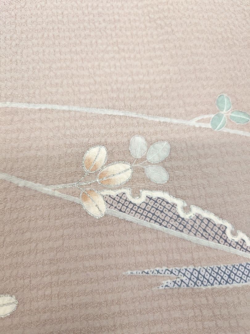 FN12106z 早い者勝ち！着物 正絹 付け下げ 151〜161cm