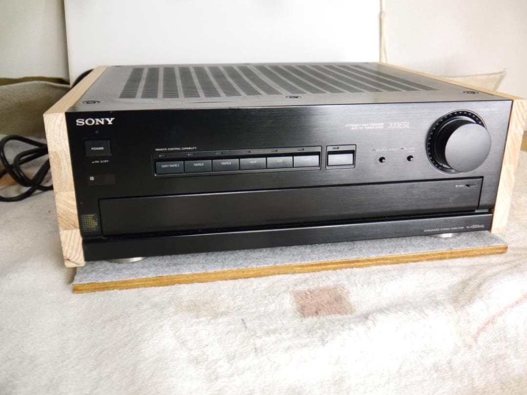 SONYプリメインアンプ　TA-F333 ESL　メンテ整備　動作品