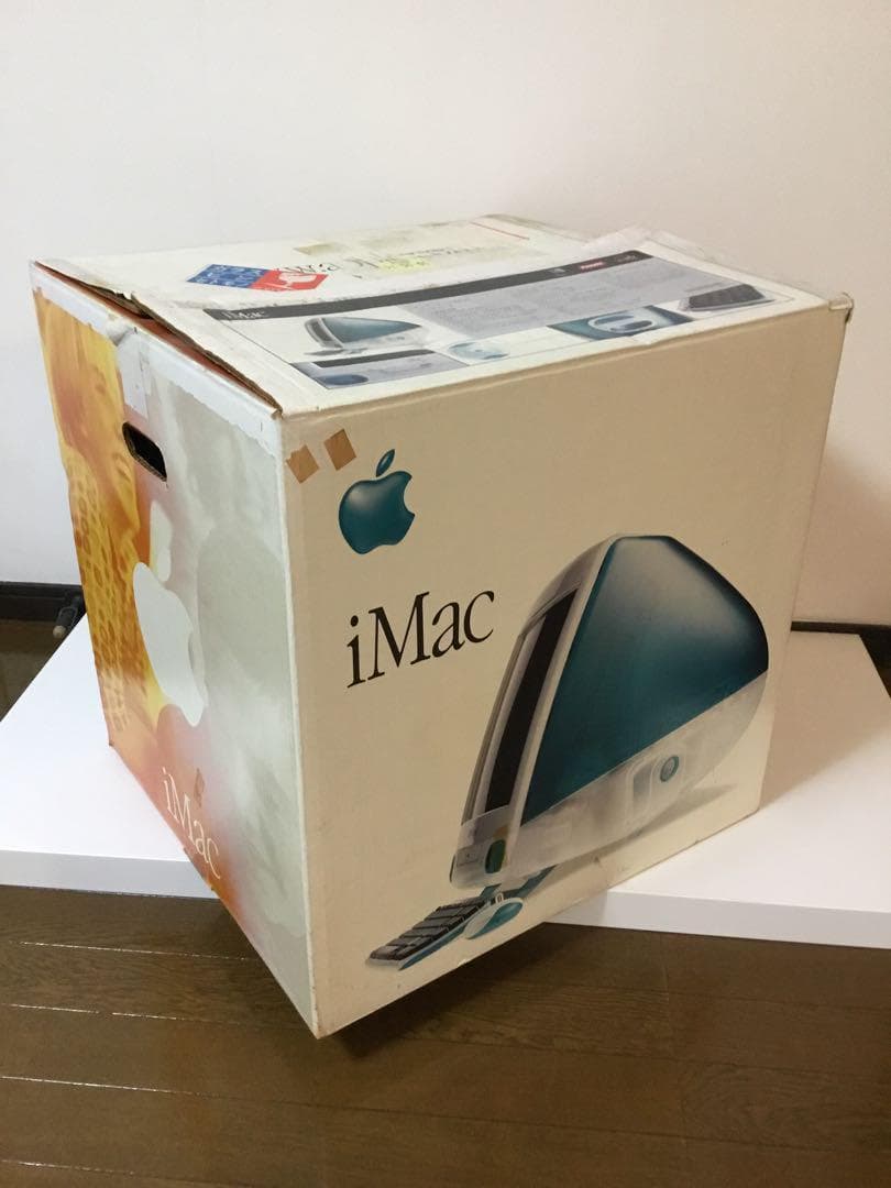 Apple iMac G3 ブルーベリー色、オリジナルボックス付属