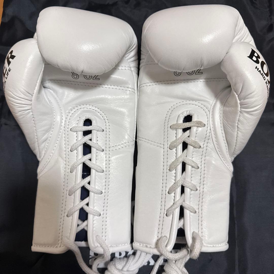 BOXER ボクシンググローブ 8oz ホワイト