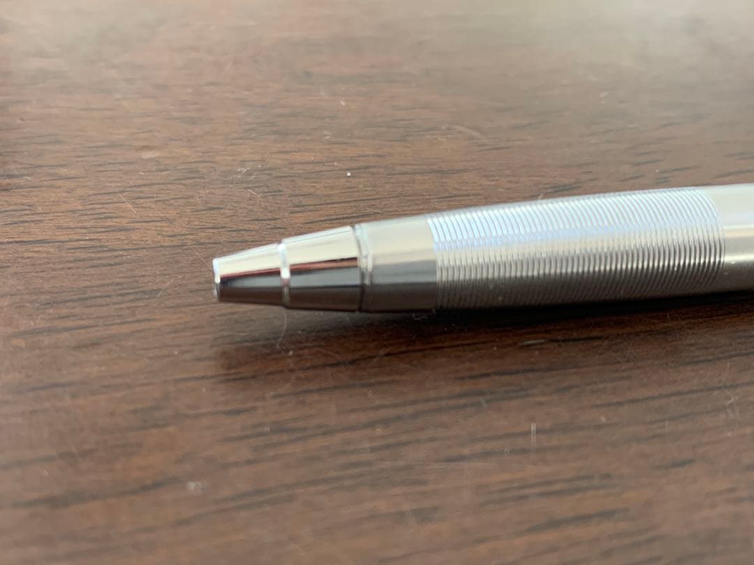 【廃盤】レア　昭和レトロ　三菱　0.3 ダブルノックシャーペン　ペン先収納式